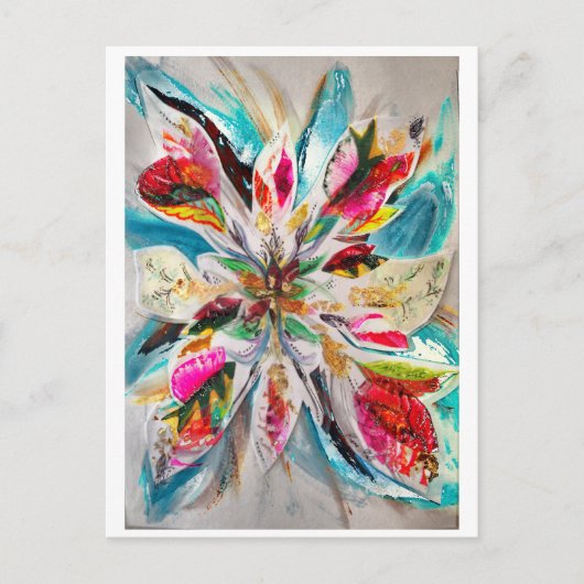 夏の花 ポストカード (正面)