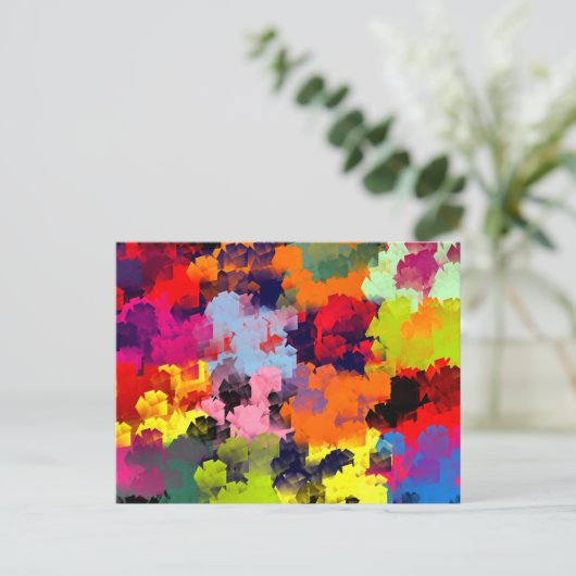 夏の花 ポストカード (スタンド正面)