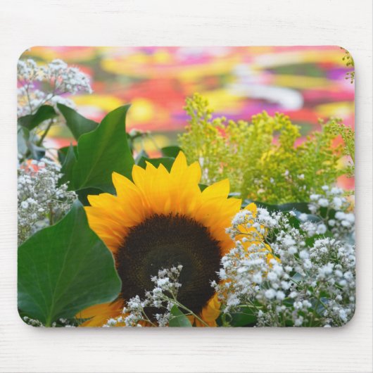 夏の花 マウスパッド (正面)