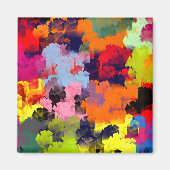 夏の花 マグネット (正面)