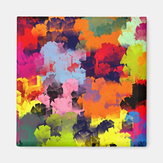 夏の花 マグネット (正面)