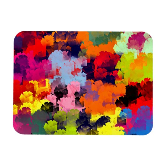 夏の花 マグネット (横)