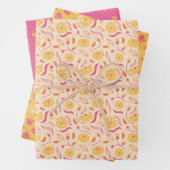 夏の花 ラッピングペーパーシート (インサイチュ)