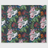夏の花 ラッピングペーパー (フラット)