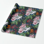 夏の花 ラッピングペーパー (アンロールド)