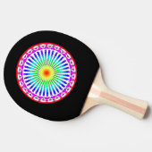 夏の花 卓球ラケット (横)