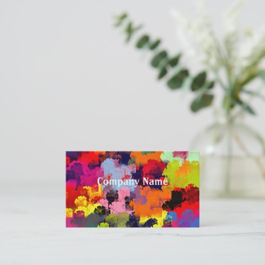 夏の花 名刺 (スタンド正面)