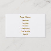 夏の花 名刺 (裏面)