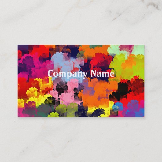 夏の花 名刺 (正面)