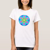 夏の花 Tシャツ (正面)