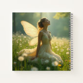 夏の草原に住むエーテルの妖精 ノートブック (裏面)