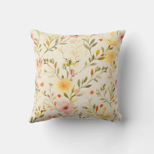 夏の草原 クッション (裏面)