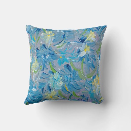 夏の草原 クッション (裏面)