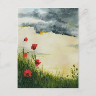 夏の草原 ポストカード