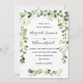 夏の草原 |水彩結婚式招待状 セーブザデート