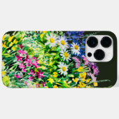 夏の草原、野生の花 Case-Mate iPhoneケース (裏面 (横))