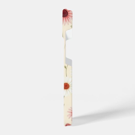 夏の草地のパターン iPhoneケース (左側面)