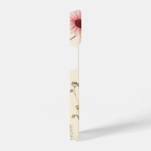 夏の草地のパターン iPhoneケース (右側面)