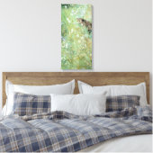 夏の草地の猫、ブルーノ・リジェフォス キャンバスプリント (インサイチュ (寝室))