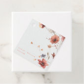 夏の草花メッセージカード フェイバータグ (インサイチュ)