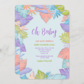 夏の葉の招待状 招待状 (正面/裏面)