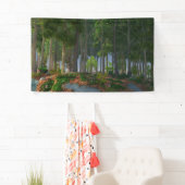 夏の葉バナー 横断幕 (インサイチュ)