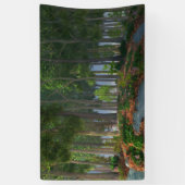 夏の葉バナー 横断幕 (縦)