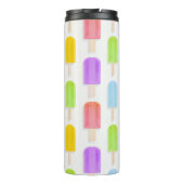 夏の虹のアイスキャンズパターン タンブラー (裏面)