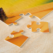 夏の蜜蜂のパズル ジグソーパズル (側面)