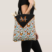 夏の蝶トートバパーソナライズされたッグ トートバッグ (クローズアップ)