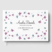 夏の蝶 ゲストブック (正面)