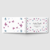 夏の蝶 ゲストブック (全面)