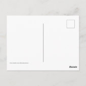 夏の衣装を着た女の子、橋口五葉 ポストカード (裏面)