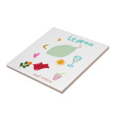 夏の装飾品 タイル (側面)