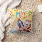 夏の装飾用クッション クッション (ブランケット)