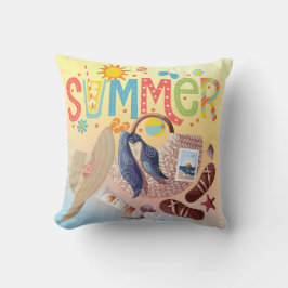 夏の装飾用クッション クッション