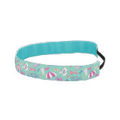夏の要素が付いている美しいパターン アスレチックヘッドバンド (右)