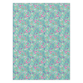 夏の要素が付いている美しいパターン テーブルクロス (正面)