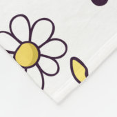 夏の要素を含むシームレスな模様。図解 フリースブランケット (角)