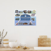 夏の観光スポット – ミシガン州グランドヘブン ポスター (キッチン)