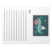 夏の記事ノートパッド ノートパッド (正面)