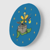 夏の訪問者時計 ラージ壁時計 (傾斜)