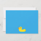 夏の誕生日プールパーティの招待状 招待状 (裏面)