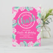 夏の誕生日招待状 |プールパーティの招待状 招待状 (スタンド正面)