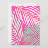 夏の誕生日招待状 |プールパーティの招待状 招待状 (裏面)