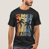 夏の読書 Tシャツ (正面)