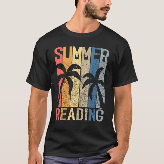夏の読書 Tシャツ (正面)