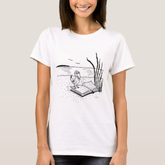 夏の読書 Tシャツ