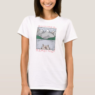 夏の読書Tシャツ Tシャツ