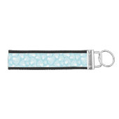 夏の貝パターン リストバンドキーホルダー (鍵右)